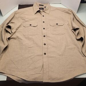 Arrow Workwear Long Sleeve Button Down Shirt, size XL